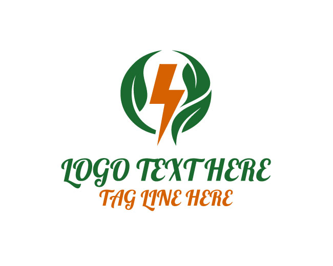 Renewable Energy Electric Logo