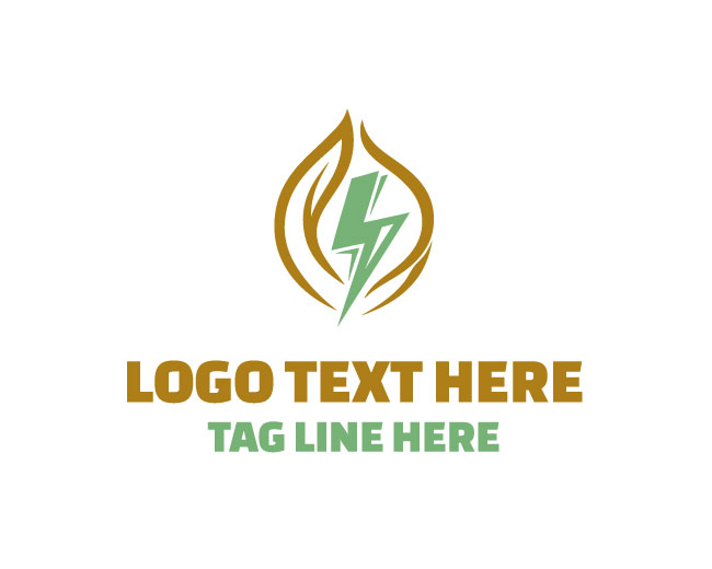 Renewable Energy Renewable Power Logo