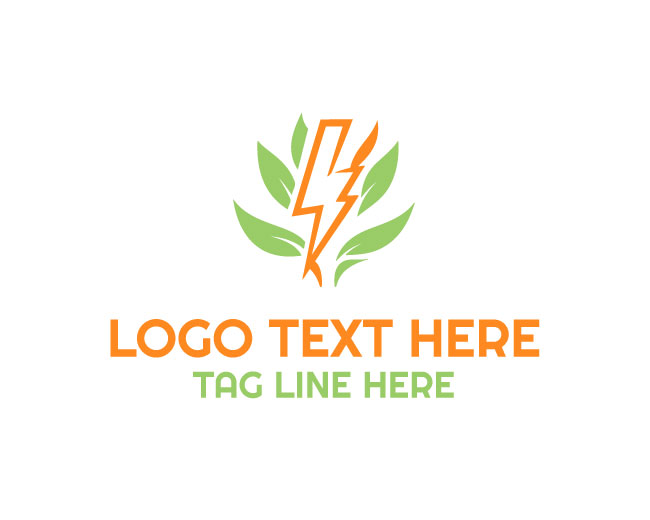 Renewable Energy Bolt Logo