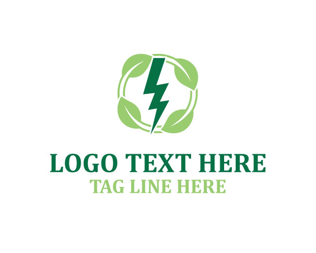 Renewable Energy Bolt Logo