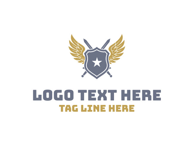 Shield Sword Security Logo