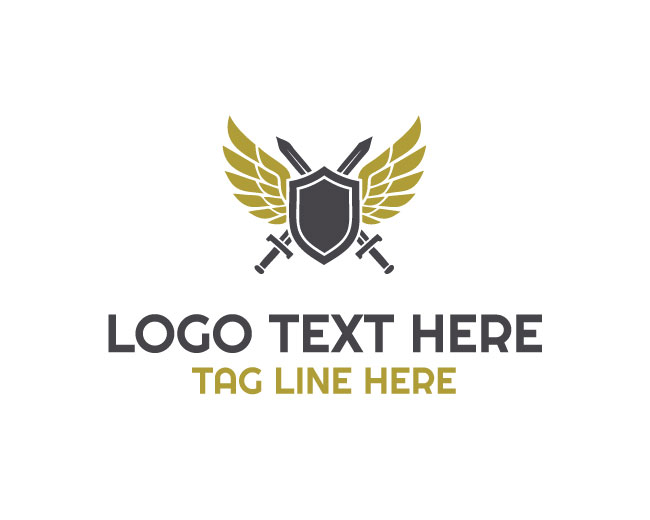 Shield Sword Battle Logo