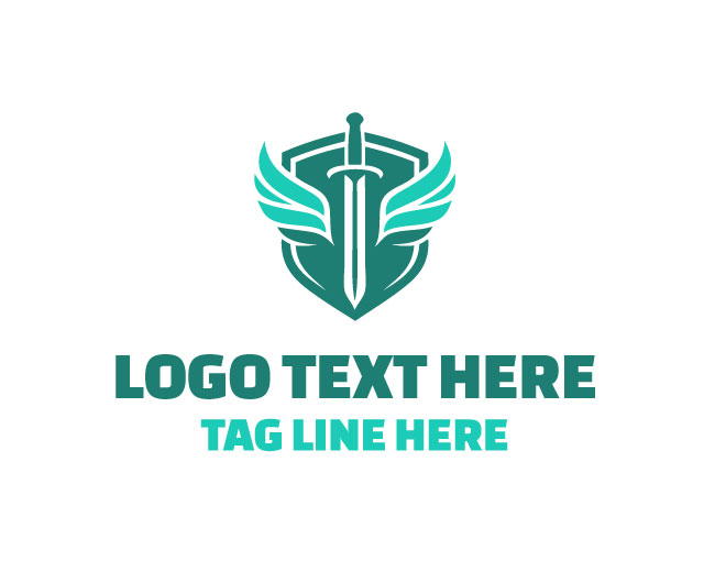 Shield Sword Storm Guard Logo