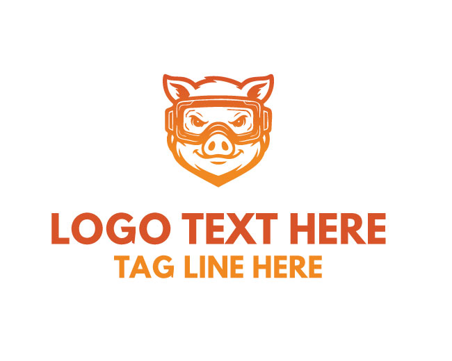Abstract Pig VR Logo