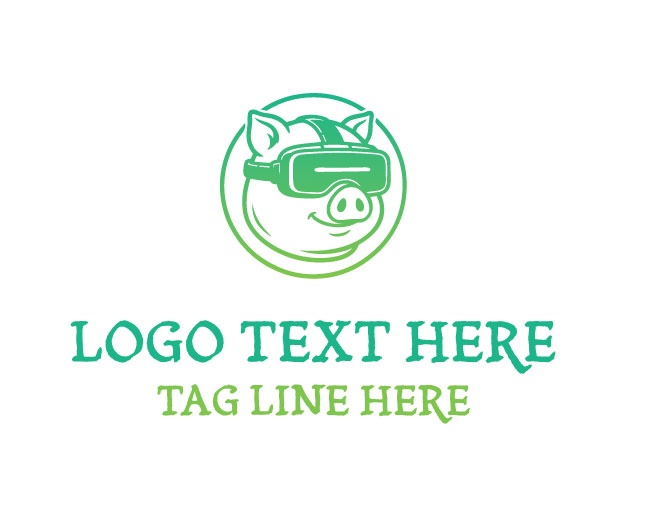 Minimal Pig VR Logo