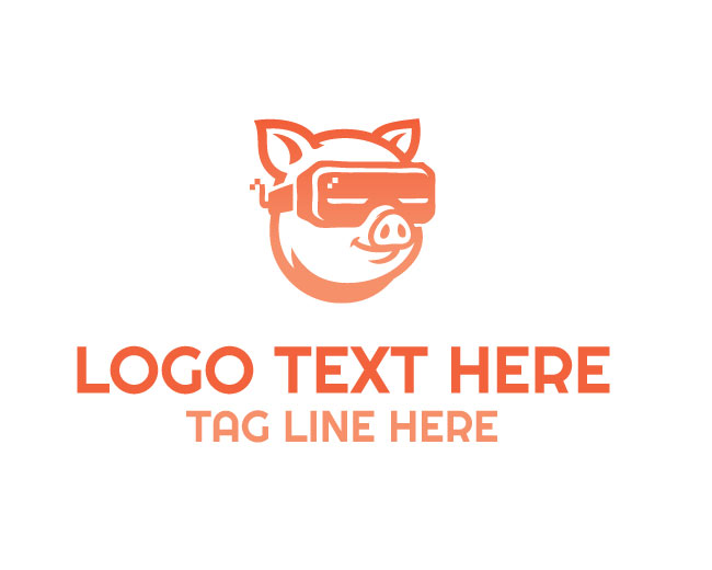 Friendly Pig VR Logo