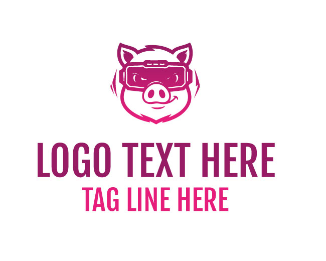 Virtual Pig VR Logo