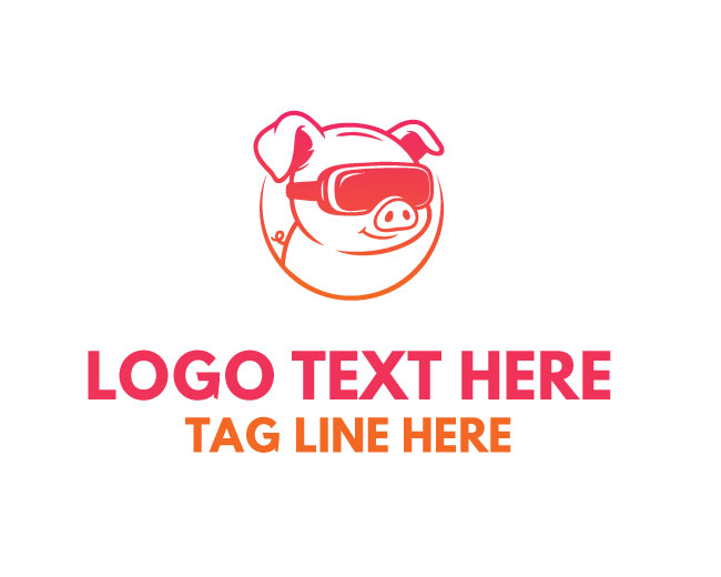 Pig Gamer VR Logo