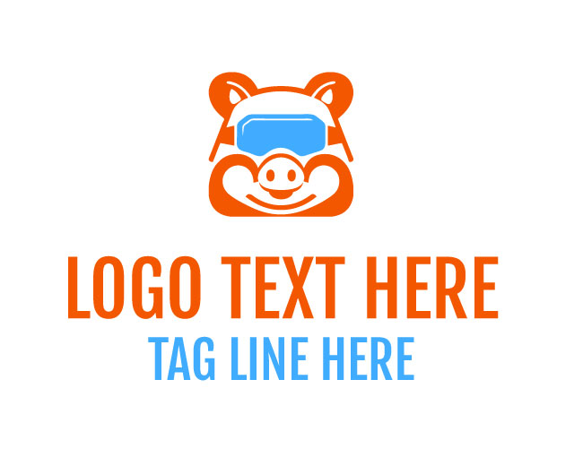 Creative Pig Headset Logo