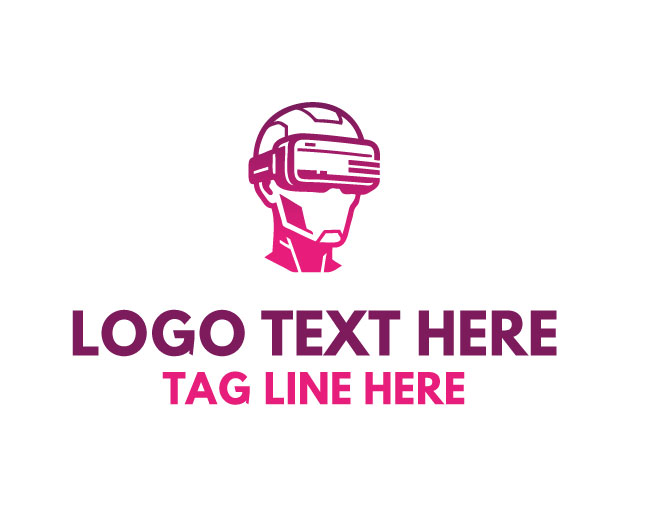 Modern Virtual Reality Logo