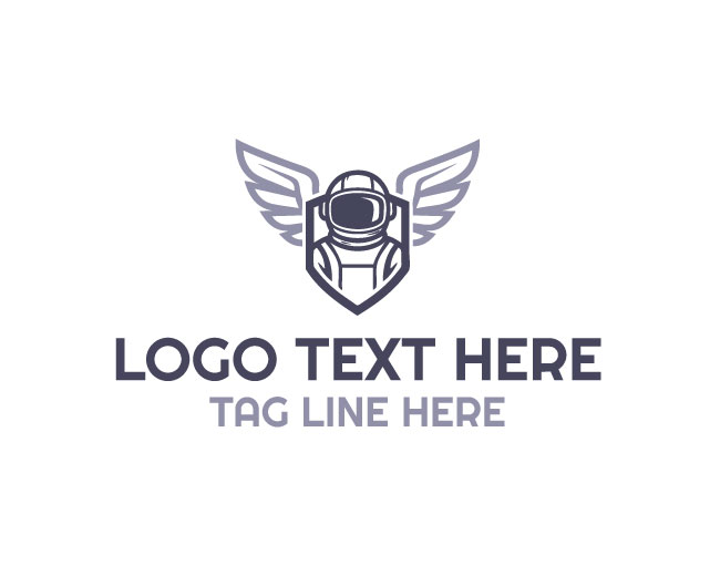 Astronaut Wings Logo