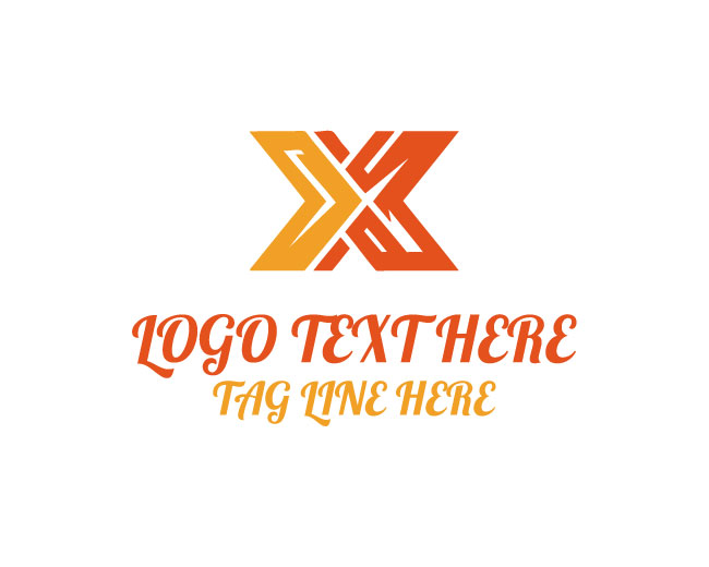 Letter X Simple Logo