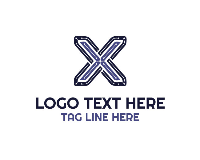  Letter X Logo