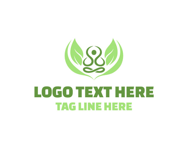 Yoga Wellness Serenity Logo