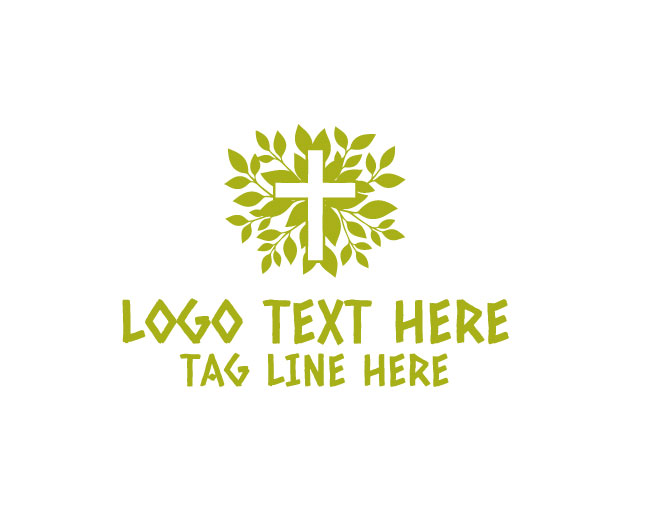 Sacred Roots Christian Tree Logo