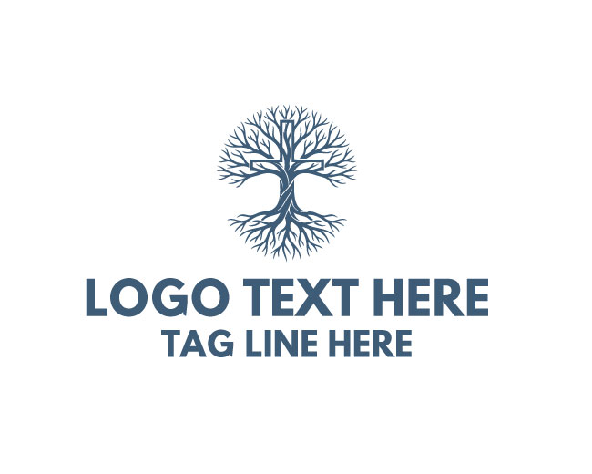  Living Faith Tree Logo