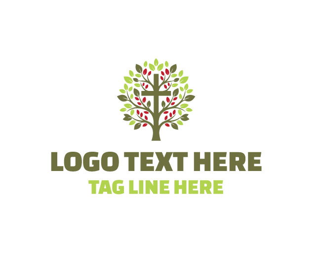 Christian Wisdom Tree Logo