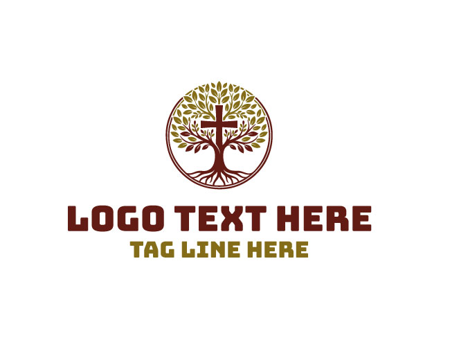 Christian Blessing Tree Logo