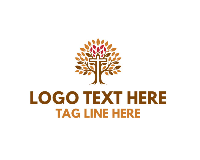 Christian Harvest Tree Logo
