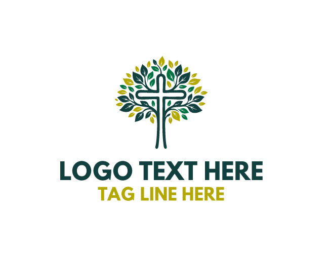 Christian Eternal Tree Logo