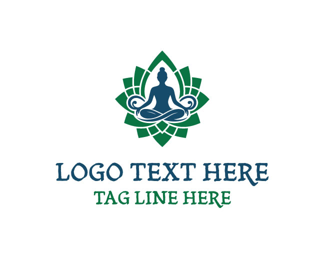 Wellness Yoga Studio Logo