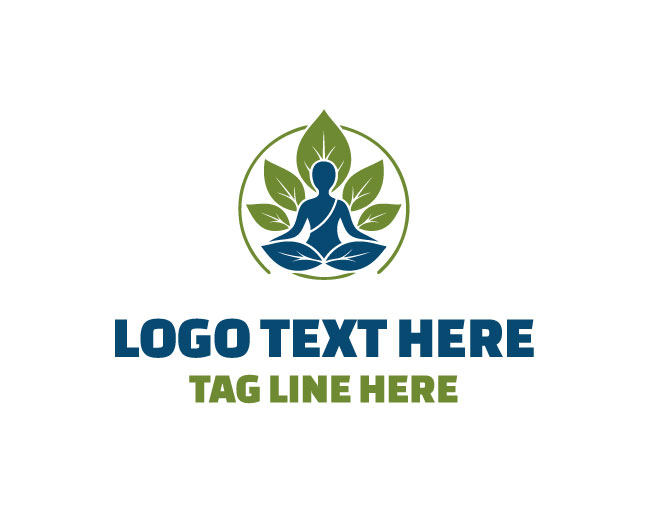 Premium Yoga Wellness Logo