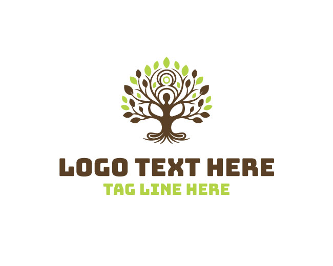 Modern Wellness Tree Logo
