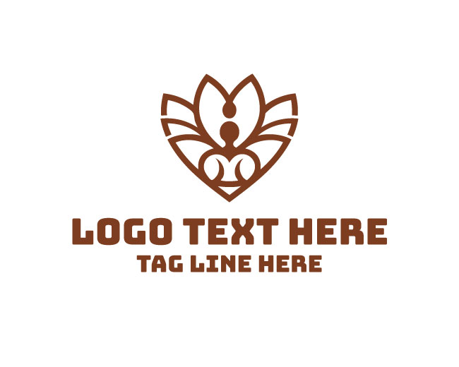  Modern Wellness Love Logo