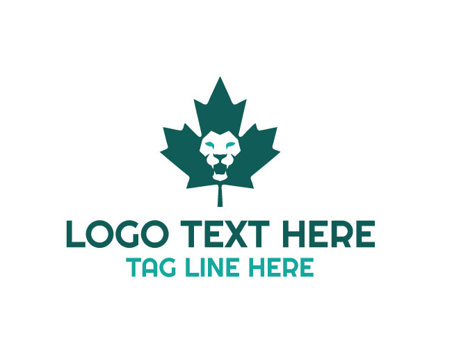 Noble Lion Face Logo