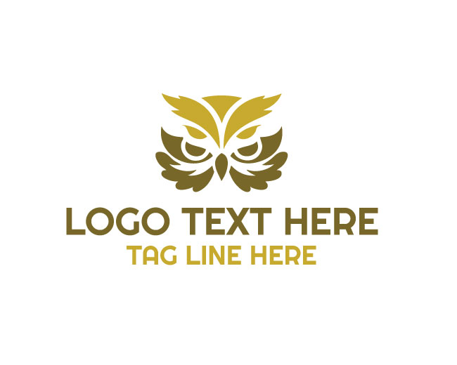  Eco Owl Nature Logo