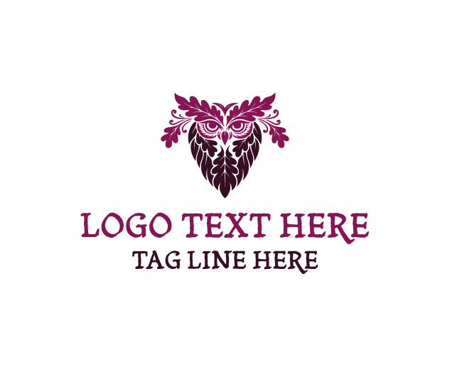 Eco Owl Forest Logo