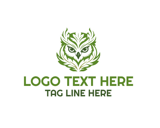 Eco Owl Eco Mark Logo