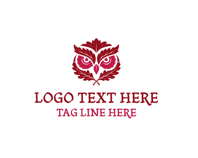 Eco Owl Vector Logo