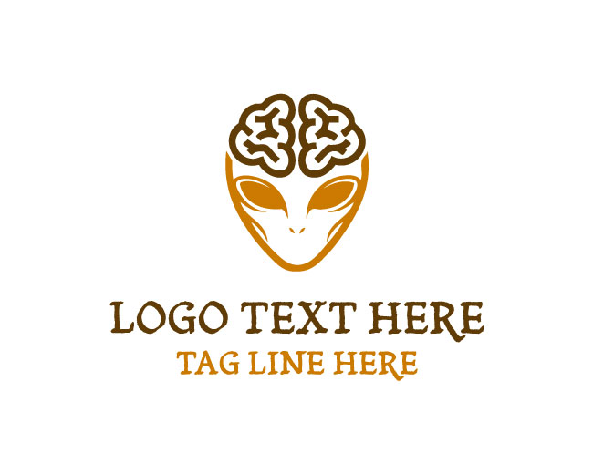 Alien Brain Digital Logo