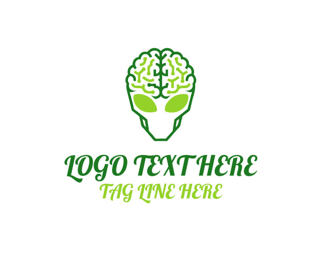 Alien Brain AI Logo