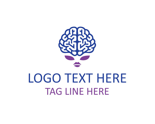 Alien Brain Creative Logo