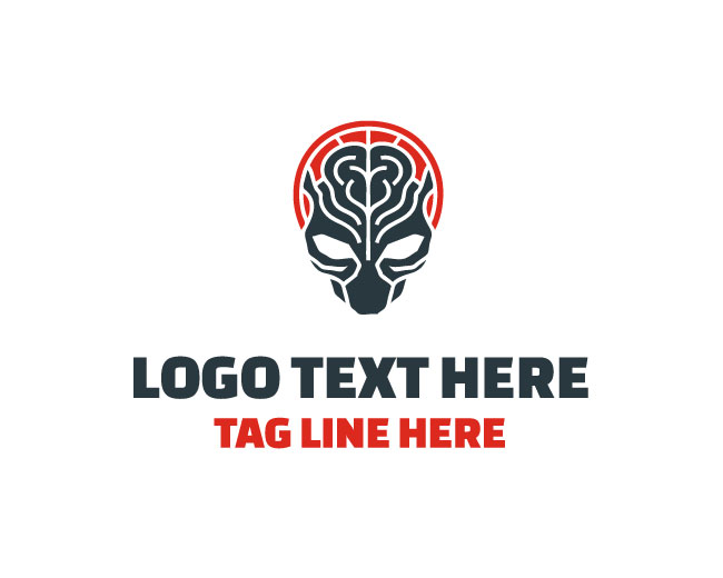 Alien Brain Cyber Logo