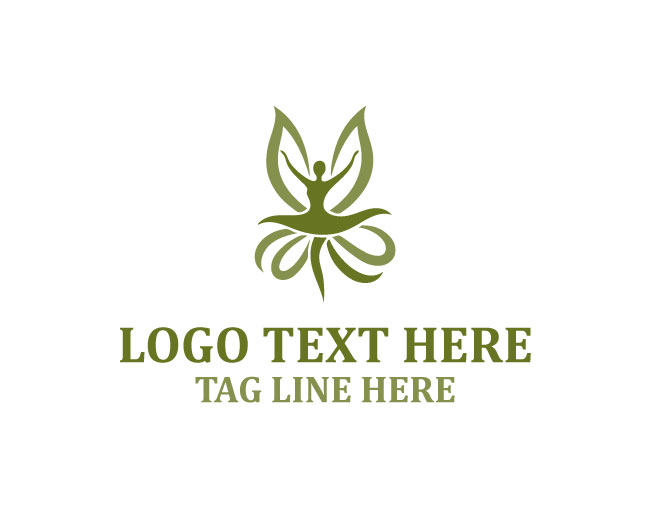 Ballerina Butterfly Pearl Logo