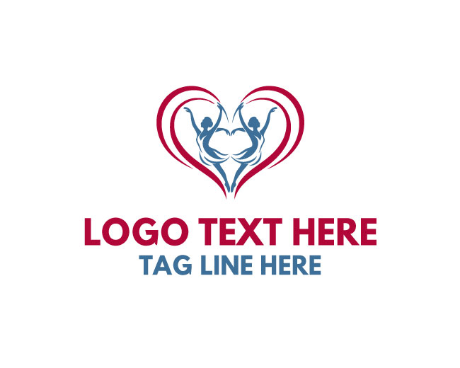 Ballerina Love Charm Logo