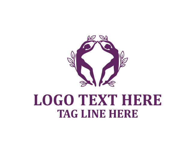 Twin Ballerina Charm Logo