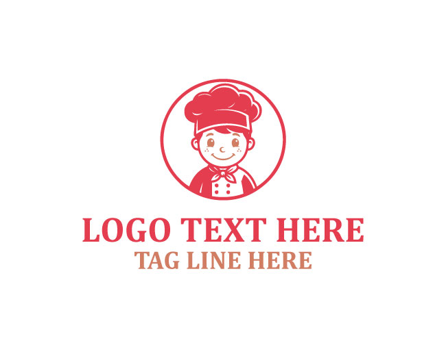 Smiling Chef Boy Logo