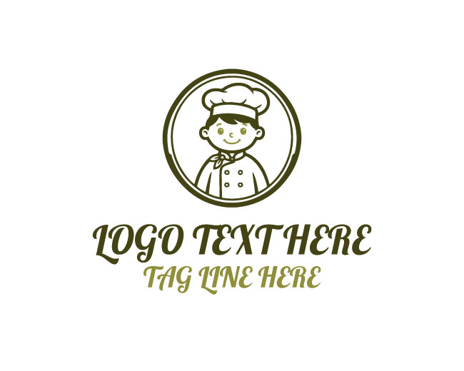 Young Culinary Chef Logo