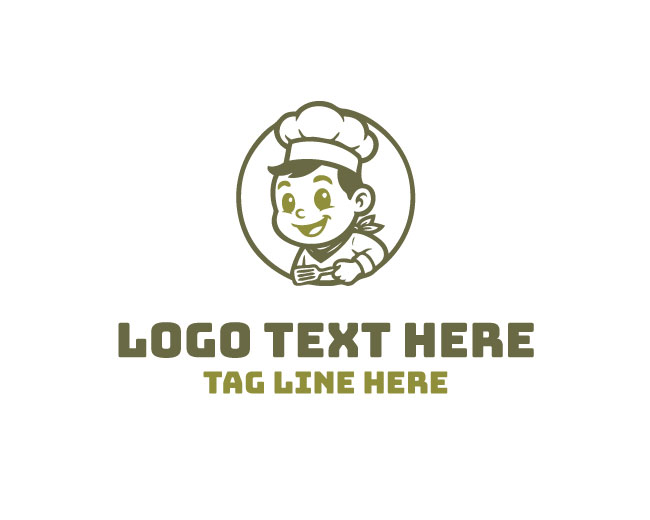 Adorable Chef Boy Logo