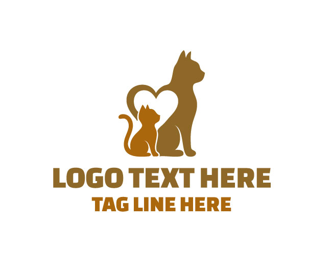 Cat Mom Love Logo