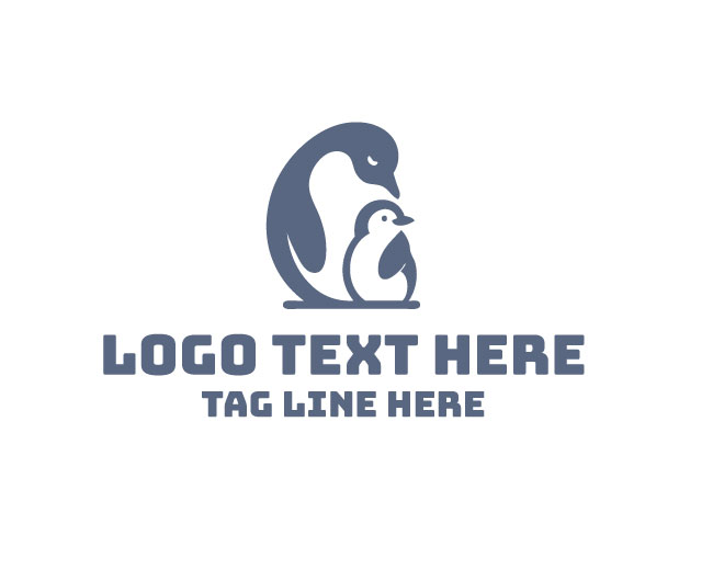 Penguin Hug Logo