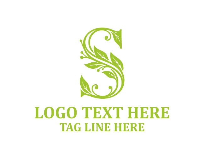 Sustainable Letter S Logo