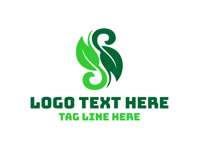 Eco Sanctuary Letter S Logo