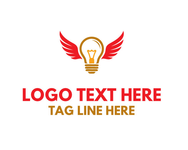 Idea Wings Modern Logo