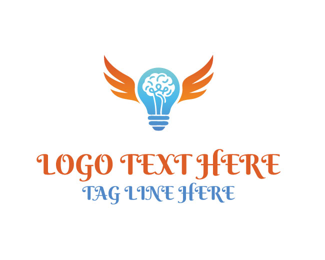 Idea Wings Creative Mark Logo