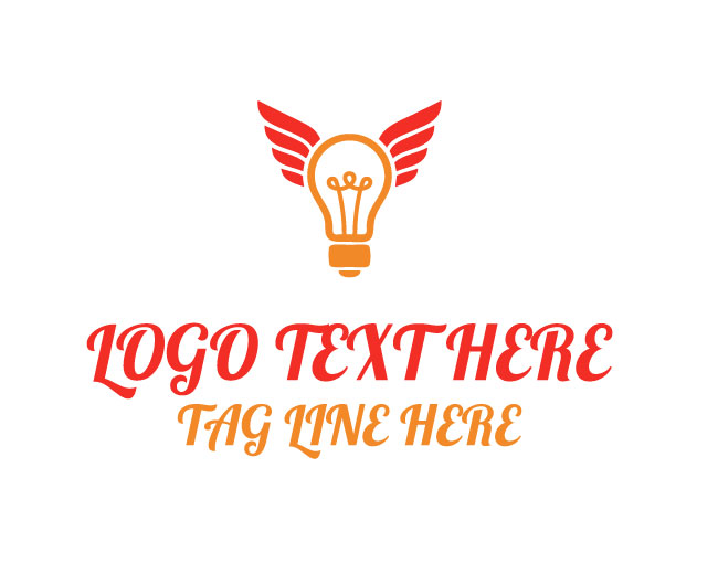 Idea Wings Creativity Logo